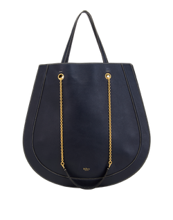 Roundabout Oversize Tote, Leather, Navy, MIT, DB, 2*